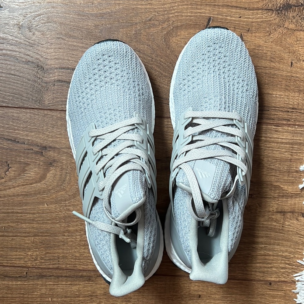 Grey Adidas Ultraboosts